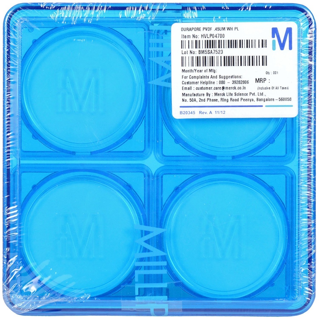 Filtro de malla de nylon, hidrófilo Marca Merck Modelo MPINY2004700 100/PQ