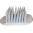 Filter 20091 FILTER1 2M 13SQ FT WS D1  RUWAC