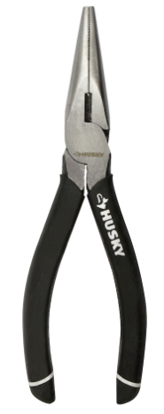 PINZAS DE PUNTA LARGA 6 PULGADAS METAL, MARCA/BRAND: HUSKY, MODELO/MODEL: 709213 