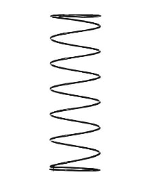 Resortes para conjuntos de guías de bolas, Marca/Brand: Misumi, Modelo/Model: SWMY25-180