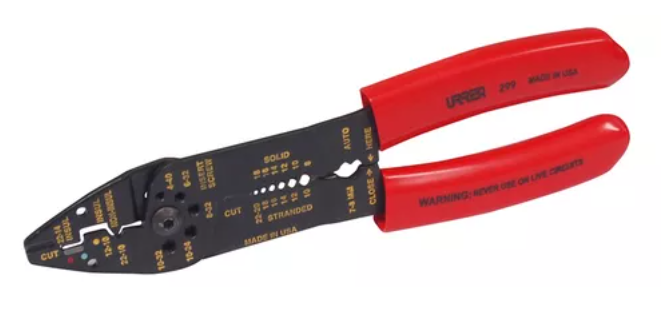 Pelacables con herramienta de impacto, Urrea, 299