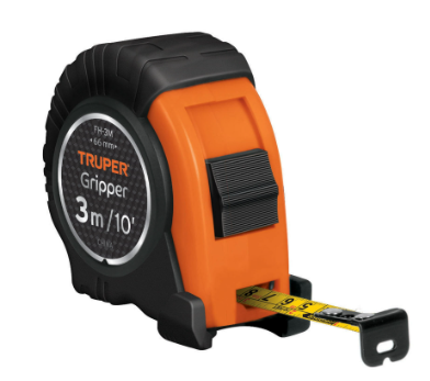 Flexometro 3 mts, Marca/Brand: Truper