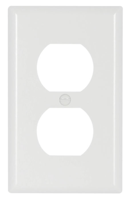 Placa dúplex termoplástica Blanco, Modelo/Model: 2132W, Marca/Brand: Eagle Eaton