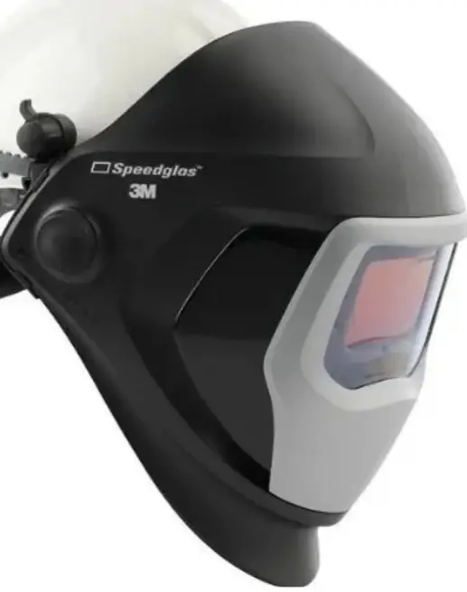 Careta para soldar, 3M, Speedglas9100, lentes auto-oscurecente, visor claro abatible