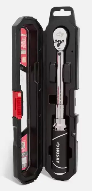 1/4" Drive Torque Wrench 40-200 IN LBS, Husky 