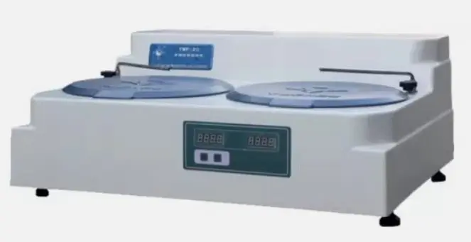 Double-disc Grinding and Polishing Machine with Infinitely Variable Polishing, YMP-2B