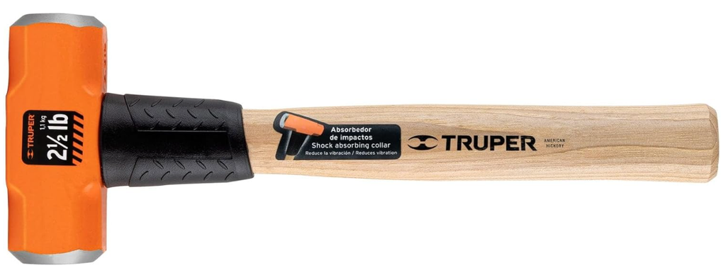 [141025130401] Marro octagonal, mango de madera 36". Modelo/Model: 16506, Marca/Brand: Truper (copia)
