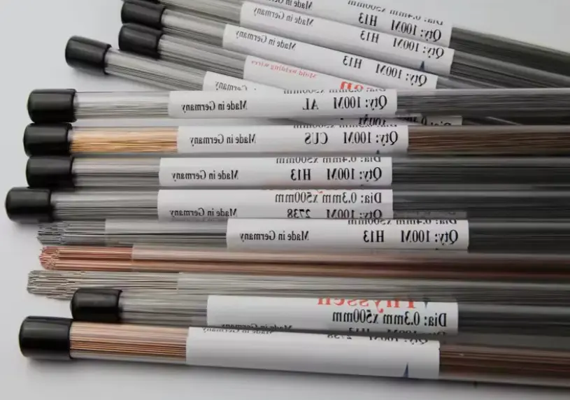 Mold Repair Welding Wire, NAK80, paquete 200pcs, diametro 0.2 x largo 500 mm