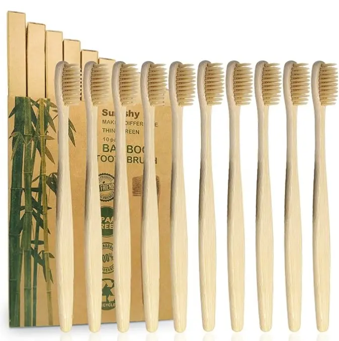 Paquete de 10 cepillos, cerdas de cepillo de dientes de alta calidad (Precio por cada cepillo) 