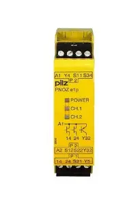 SAFETY RELAY , 1/2 CHANNEL_PNOZ_S3_24VDC_2_N/O_2_NO_1_SC_24 VDC, 17.5MM W, PNOZ SERIES_PILZ SAFETY RELAY , 1/2 CHANNEL_PNOZ_S3_24VDC_2_N/O_2_NO_1_SC_24 VDC, 17.5MMW, PNOZ SERIES_PILZ