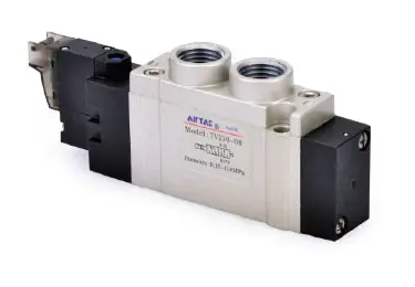 VALVULA SOL. 5/2, 1/8", 24VDC, 7V110-06-B050, AIRTAC