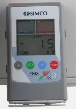 Probador estático de superficie Medición del equilibrio iónico, Marca SIMCO, Modelo FMX-003