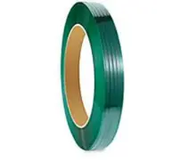 FLEJE DE POLIÉSTER ULINE  - 5/8" X .025" X 2,200', VERDE, 16 MM, 635 MICRAS, 671 M