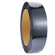 ULINE FLEJE DE POLIÉSTER - 5/8" X .035" X 4,200', NEGRO, 16 MM, 889 MICRAS, 1280 M