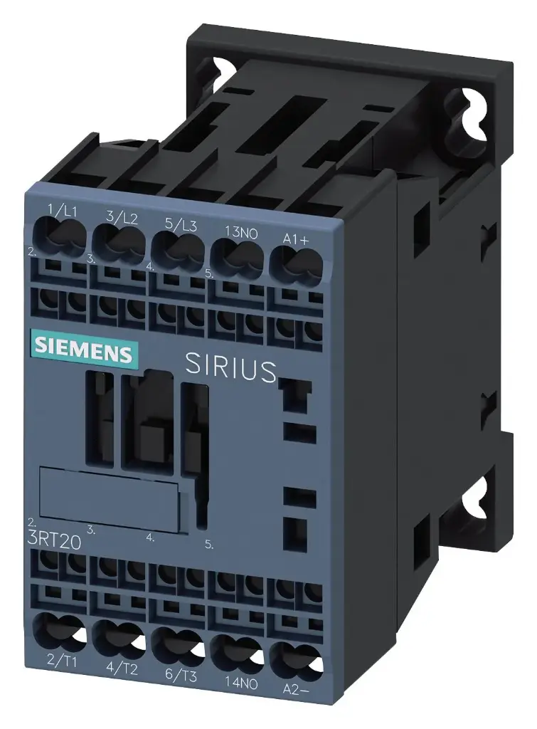 Contactor de potencia 3RT2016- 2BB41, Siemens