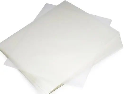 Hojas laminadoras de papel de plástico transparente para laminación térmica, 22.9 cm x 29.2 cm, paquete de 50