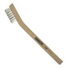 MINCEPILLO ALAMBRE MAN MANGO MADERA LATON 7-3/4"x7/16" C.M.R. LATON C. RASPAR 3X7 # (V), MOQ 20