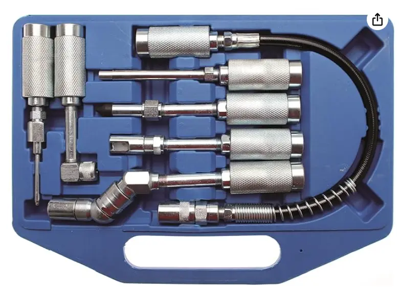 BGS 3142 - Kit de accesorios para pistola de engrase