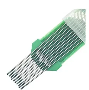 Punta  Electrodo de tungsteno Puro 1.6mm x 150 para Soldadura  de Aluminio 