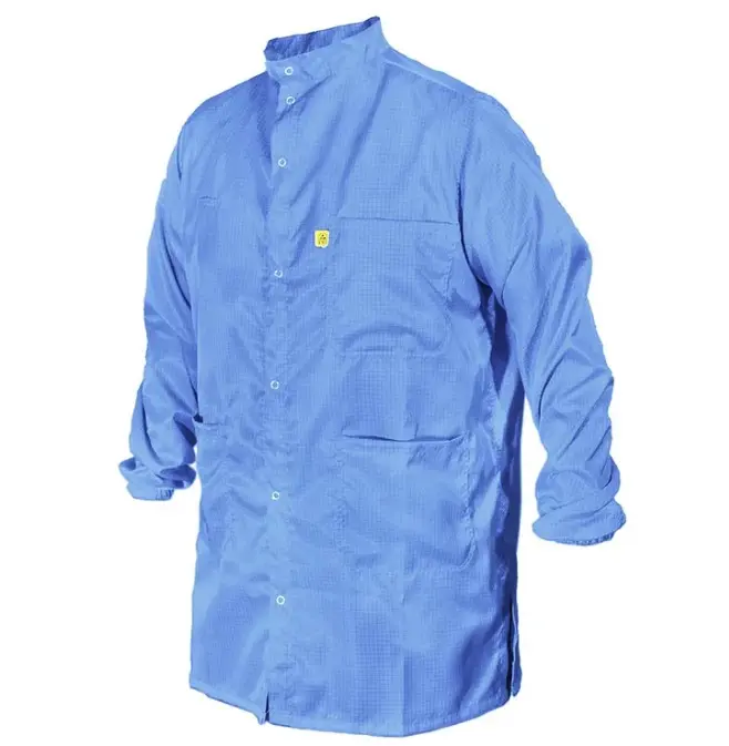 Bata antiestática azul Talla XXXXL