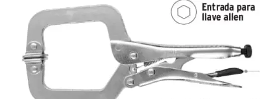 [174271401206] Pinzas de presion tipo c marca truper