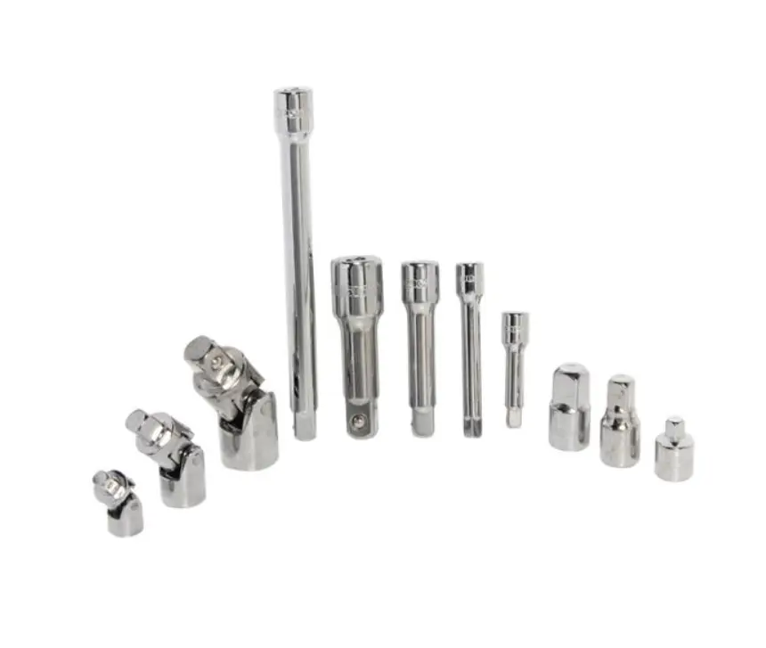 JUEGO DE ACCESORIOS PARA MATRACA, MARCA HUSKY, 11 PIEZAS 