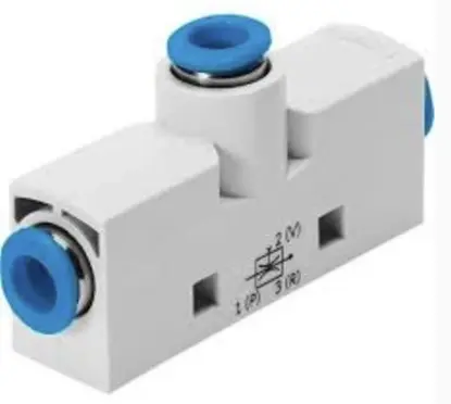 Festo VN-20-H-T6-PQ4-VQ5-RO2-M Bomba de vacío, boquilla de 2 mm, presión máxima de vacío 35 bar, succión máxima 98 Lmin ( 532656)