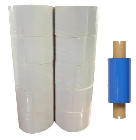 Etiqueta, Marca Bopp, Plástica 51x25mm (usa Ribbon Resina) Blanco, Pack de 10.