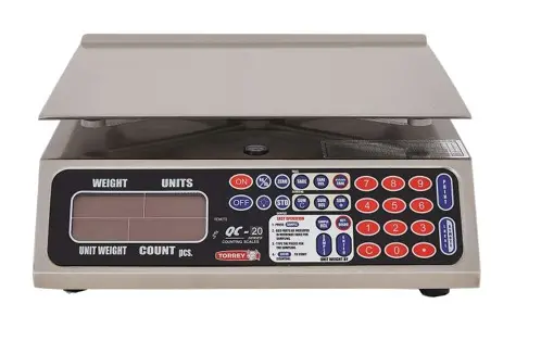 Báscula QC-20 marca Torrey.