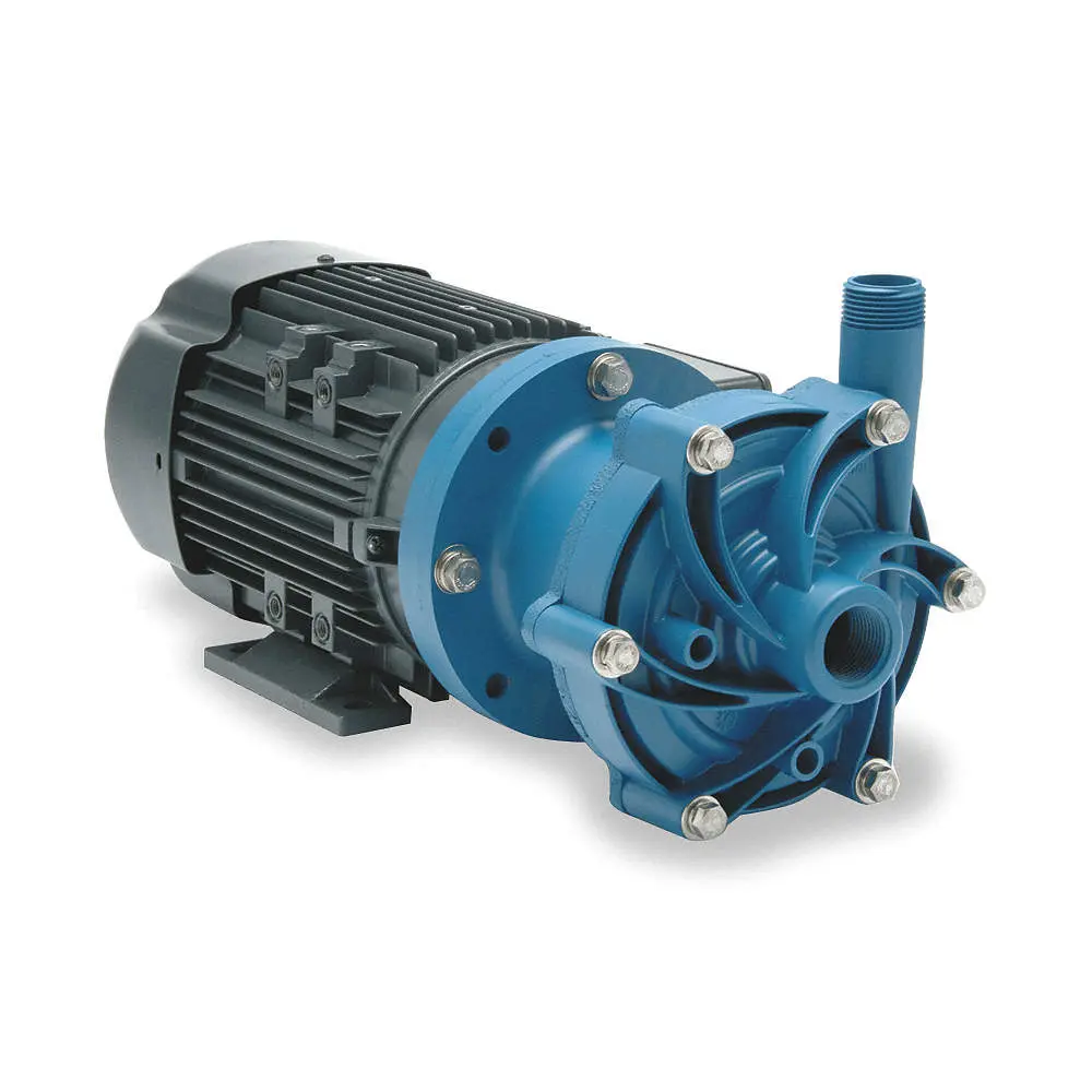 Bomba centrífuga de acoplamiento magnético, marca Finish Thompson, serie DB Mag Drive, modelo DB22V-3-21, FTI-DB22V-3-21