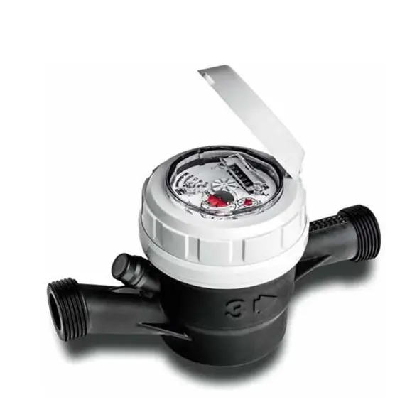 MEDIDOR DE AGUA MSDELAUNET 1/2" DN15. CLASE B. SINTETÉTICO. L190mm.