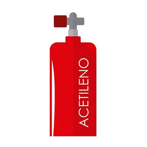 ACETILENO INDUSTRIAL: Gas combustible de alta temperatura