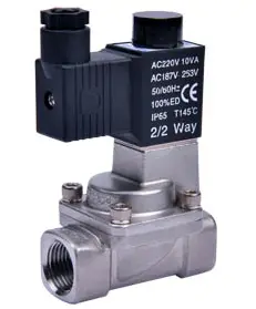 válvula solenoide airtac SUS304 2/2 1/2" 220vca