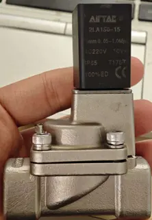 válvula solenoide airtac SUS304 2/2 1/2" 24vca