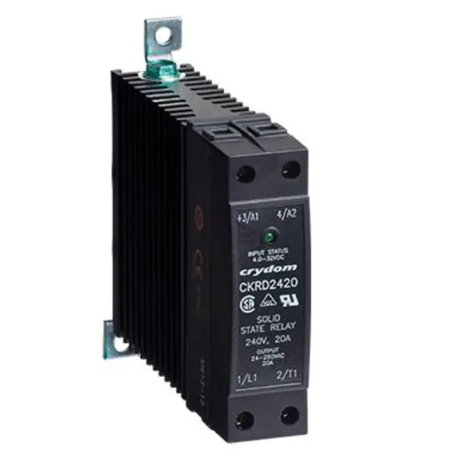 Relé de estado sólido, Marca Crydom - SSR DIN SSR 530VAC/30A 4.5-32VDC In,ZC.