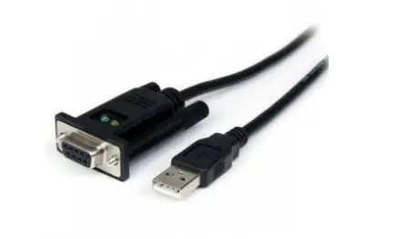 Cable USB Macho, Marca StarTech - RS-232 Hembra, 1 Metro -.