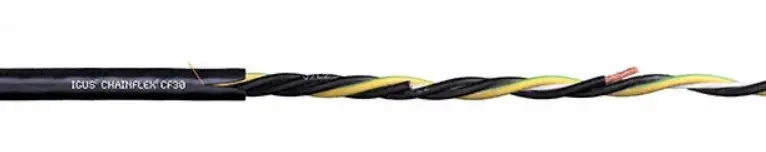 CABLE, IGUS, CF30.160.04, 4COND 6AWG