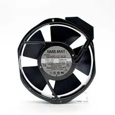 NMB Ventiladores axiales AC Tubeaxial Fan, 150x172x38mm, 220VAC, Ball Bearing, 15038PB-B0L- EP00 