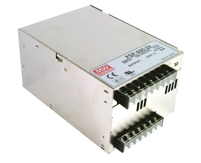 Fuentes de alimentación - montaje en chasis 600W 24V 25A PFC/Parallel Func