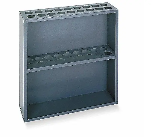 Rack p/Varillas/Barras,Acero,Gris,24"Al