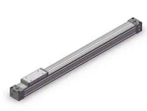 cilindro actuador sin vástago SMC MY1B40-700 deslizamiento lineal