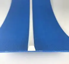 Conveyor belt Chiorino 2 ply blue 350mm x 1100 mm V-Guide 