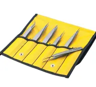 Juego de 6 Pinzas de Precisión # 18475USA AVEN