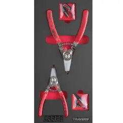 Juego de 2 Pinzas,  URREA para Seguros de Retención.