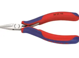 Mini Pinza KNIPEX Punta Plana 4.5" ,35 22 115. 