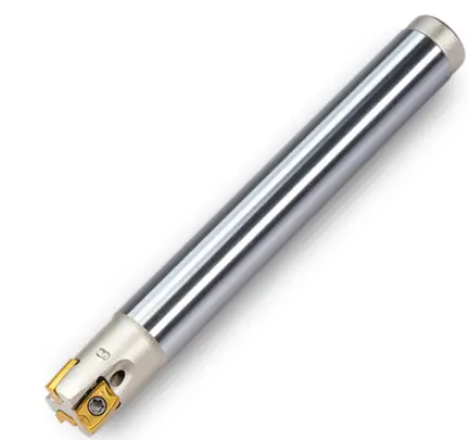12J1A-05006S4R01 / Indexable End Mill; 1/2" Dia. x 0.19" LOC x 1/2" Shank Dia. x 3" OAL x 0.56" LU ; 90 Degrees.