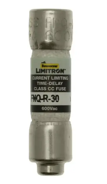Fusible Fibra Eaton Bussmann, Clase Cc Delay 30 Amp  FNQ-R-30