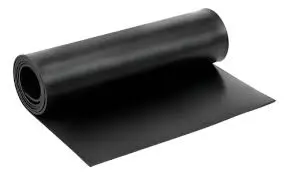 TAPETE DE NEOPRENO NEGRO 27" x 20´