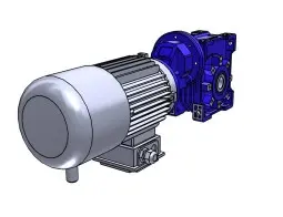 UMI 75 1/28 (hollow shaft 30 mm) + CAM 90 1/8.1 90B14 +  THREE-PHASE MOTOR KW1.5/4/B5 LS1