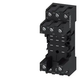 Base for relay, Simens, PT78730 , negro